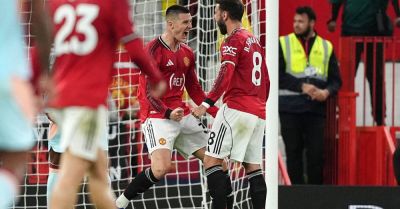 Michael Carrick - Kevin De-Bruyne - Bruno Fernandes - Thierry Henry - Mathias Jensen - Keith Andrews - Benjamin Sesko - Igor Thiago - Manchester United hold on to beat Brentford and close in on Champions League - breakingnews.ie - Portugal