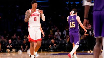 Ime Udoka - 'Learning' Rockets outlast Lakers to stretch series to Game 6 - ESPN - espn.com - Los Angeles - Houston