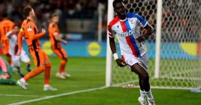 Ismaila Sarr nets fastest goal as Crystal Palace close in on European final