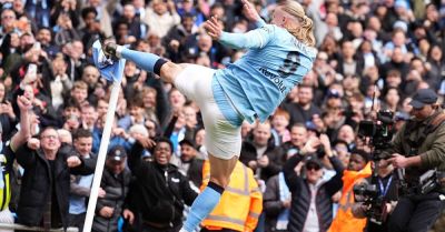Erling Haaland hat-trick helps Manchester City to crushing win against Liverpool