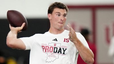 Tom Brady - Mark J.Rebilas - Projected top pick Fernando Mendoza makes big NFL Draft decision: report - foxnews.com - county Miami - state Indiana - county Garden