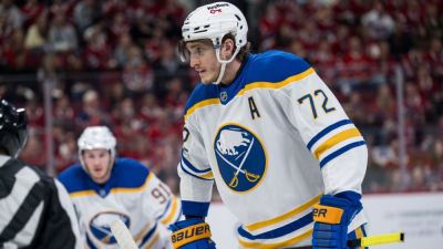 Tage Thompson says emotions got better of Sabres in Montreal - ESPN