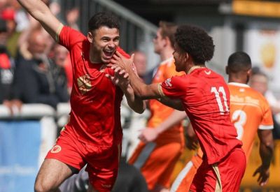 Maidstone United - Folkestone Invicta - Ryan Maxwell - Vote for your star man in KentOnline’s team of the season - kentonline.co.uk