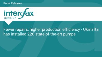 Fewer repairs, higher production efficiency - Ukrnafta has installed 226 state-of-the-art pumps