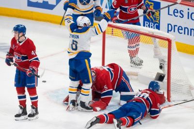 Cole Caufield - Zach Benson's birthday goal vs. Habs evens series for Sabres - ESPN - espn.com - county Buffalo - county Lyon