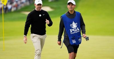 Rory McIlroy’s bid for more major glory begins with bogey at US PGA Championship