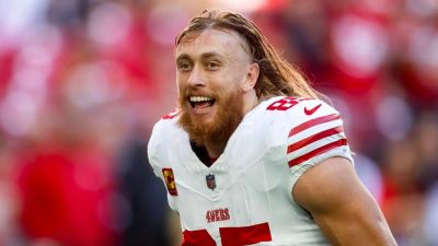 Ezra Shaw - Mark J.Rebilas - George Kittle - 49ers star George Kittle talks about encountering a 'half-dollar' spider in the middle of the night - foxnews.com - San Francisco - state Arizona - state Indiana - state Iowa