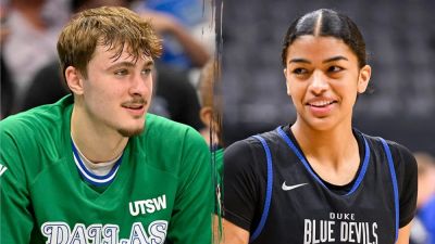 Mavericks star Cooper Flagg and Duke center Arianna Roberson go public with relationship in Turks and Caicos