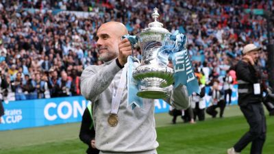 Pep Guardiola: Not even 1 beer for Man City players after FA Cup win - ESPN