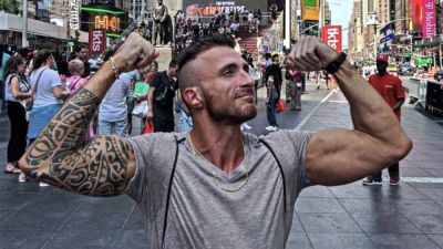 Pro wrestling star learns what 'land of opportunity' means in US as he details journey from Italy to America