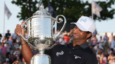 Aaron Rai pulls away from loaded field to win PGA Championship - ESPN