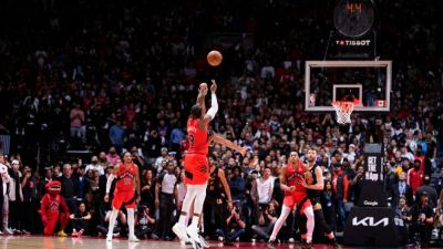 Scottie Barnes - Donovan Mitchell - Evan Mobley - Jarrett Allen - Brandon Ingram - Barrett saves Raptors, forces Game 7 with dramatic 3 in OT - ESPN - espn.com - county Cleveland - county Cavalier