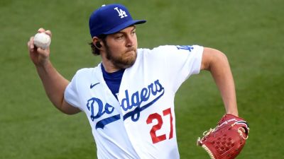 Dan Dakich - Mark J.Rebilas - Trevor Bauer - Cy Young - Kenny Atkinson - Former Cy Young winner Trevor Bauer survives nasty car wreck while chasing MLB comeback - foxnews.com - Usa - New York - Los Angeles - state Arizona - county Cleveland - county Cavalier - county Major