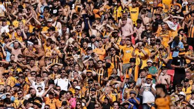 Oli Macburnie - Hull City promoted to the Premier League after beating Middlesbrough in Championship playoff final - ESPN - espn.com - Britain
