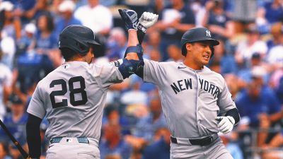 Cody Bellinger - Anthony Volpe - Trent Grisham - Yankees Log 24 Hits Against Royals: Historic Franchise Outing By The Numbers - foxnews.com - Usa - New York - state Kansas - county Wells