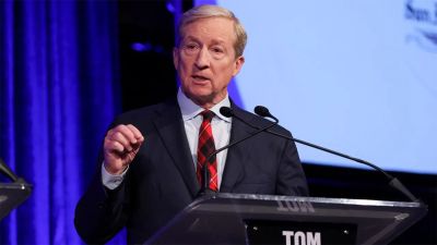 California Dem gov candidate Tom Steyer prompts mixed reactions for video with trans athlete AB Hernandez