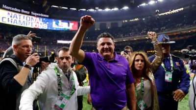 Kevin C.Cox - Lane Kiffin - Ed Orgeron-Lane Kiffin pairing already paying dividends for LSU Tigers during pivotal recruiting weekend - foxnews.com - state Texas - state Louisiana - parish Orleans