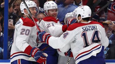 Nick Suzuki - Stanley Cup - Andrei Vasilevskiy - Montreal Canadiens win Game 7 despite just 9 shots on goal - ESPN - espn.com - state New Jersey - county Bay