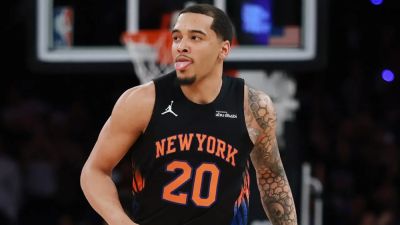 Jalen Brunson - Seth Wenig - Sarah Stier - Knicks' Jeremy Sochan, 76ers' VJ Edgecombe have heated exchange after New York's Game 2 win - foxnews.com - county Garden - county York