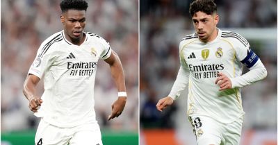 Real Madrid’s Aurelien Tchouameni and Federico Valverde face action over clash