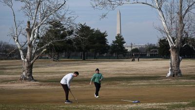 Trump administration reaches deal to keep DC's public golf courses open; one set for "historic overhaul"