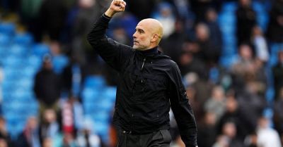 Pep Guardiola is a happy Hammer as Manchester City seek title favour