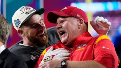Patrick Mahomes - Travis Kelce - Andy Reid - Page VI (Vi) - Taylor Swift - Andy Reid coy on whether he's invited to Kelce and Swift's wedding - ESPN - espn.com - New York - state Missouri