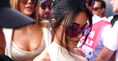 Kim Kardashian gives towel to F1 driver Kimi Antonelli after ‘stealing’ his