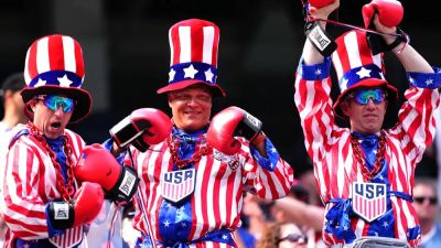 Power ranking the most patriotic fans at the USMNT's World Cup opener against Paraguay