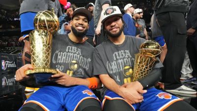 Three teams ahead of champion Knicks in 2027 NBA title odds - ESPN - espn.com - New York - county Bucks - Los Angeles - county Cleveland - state Indiana - state Minnesota - county Cavalier - county Kings