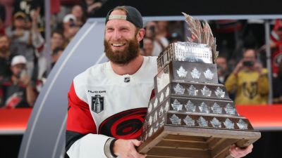 Conn Smythe - Hurricanes' Jordan Staal, 37, becomes oldest Conn Smythe winner - ESPN - espn.com - Jordan - county Stanley