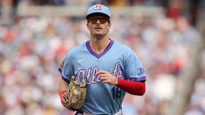 Seth Wenig - Marcus Semien - Braves outfielder's bizarre throw allows Mets to score as Atlanta drops series to rivals - foxnews.com - Usa - New York - state Georgia - county Park