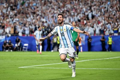 ‘A beautiful moment’: Messi bags hat-trick to equal all-time World Cup goals record