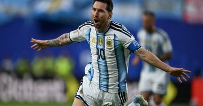 Lionel Messi equals World Cup scoring record with hat-trick against Algeria