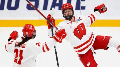 Goldeneyes draft Wisconsin's Caroline Harvey first in PWHL entry draft - ESPN - espn.com - Usa - state Minnesota - state Wisconsin