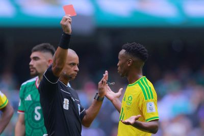 Bafana star Zwane’s World Cup dream may be over after three-match FIFA ban