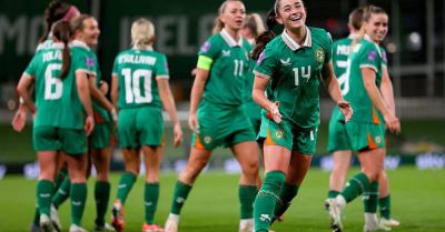 Carla Ward - Ireland to face Kazakhstan in Women’s World Cup play-offs - breakingnews.ie - France - Germany - Belgium - Denmark - Spain - Brazil - Poland - Ireland - Kazakhstan - county Ward