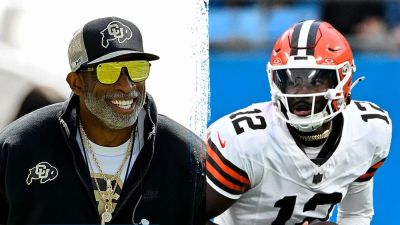Deion Sander - Sue Ogrocki - Myles Garrett - Shedeur Sander - Deion Sanders wanted more from his son, Shedeur Sanders, but backs development plan after Myles Garrett trade - foxnews.com - county Brown - county Cleveland - state Ohio - state Colorado