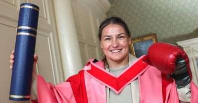 Katie Taylor - Amanda Serrano - Boxer Katie Taylor awarded honorary degree by Trinity College Dublin - breakingnews.ie - Usa - Eu - Ireland - county Garden - county Shannon