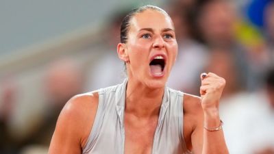 Roland Garros - Marta Kostyuk - Elina Svitolina - Gael Monfils - Marta Kostyuk to face Russia's Mirra Andreeva in French semis - ESPN - espn.com - Russia - France - Ukraine - Romania - Belarus