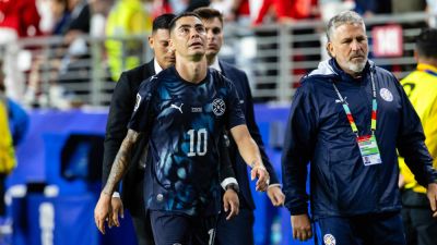 Gianni Infantino - Gustavo Alfaro - Miguel Almiron - Paraguay's Almiron The 1st Player Red-Carded At The World Cup Under New Rule - foxnews.com - Turkey - Paraguay