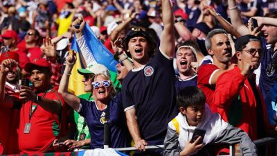 Tartan Army marches through the streets like something out of 'Braveheart' ahead of match with Morocco - foxnews.com - Scotland - Brazil - Usa - Australia - Morocco - Haiti