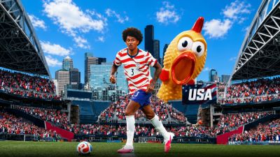Chris Richards - Southern - Fowl Play: Chris Richards' Lucky Rubber Chicken Joins USA On World Cup Tour - foxnews.com - Germany - Scotland - Usa - Australia - Mexico - state Rhode Island