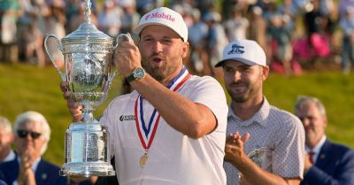 Wyndham Clark survives final-round scare to win US Open at Shinnecock Hills