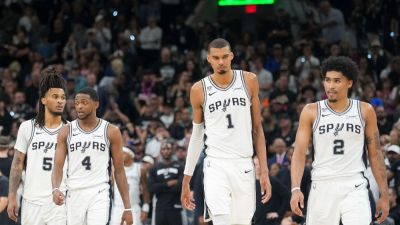 2027 NBA championship odds: Spurs early favorites to win it all, followed by Thunder and Celtics - ESPN - espn.com - New York - county Bucks - Los Angeles - county Cleveland - state Indiana - state Minnesota - county Cavalier - county Kings
