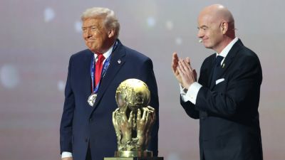 Trump set to deliver World Cup Final trophy alongside Gianni Infantino, FIFA president says