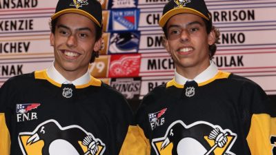 Penguins select Markus Ruck a day after taking twin brother - ESPN - espn.com - Britain - state Utah