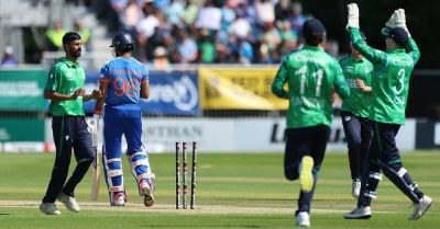 Ireland secure memorable T20 series victory over India by one run in Belfast