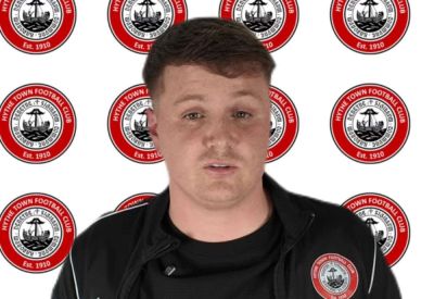 Hythe Town manager Andy Crush intends to play a full part in life at Reachfields