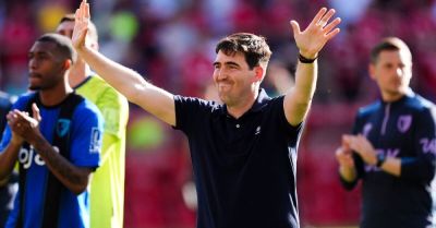 Andoni Iraola arrives on Merseyside to finalise Liverpool deal
